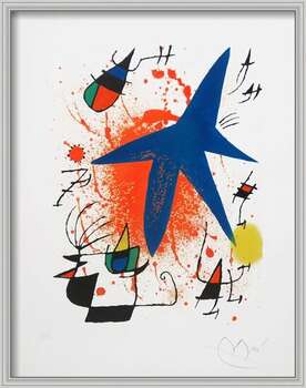 Art Print Blue Star, 1972
