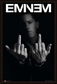 Framed Poster Eminem - Fingers