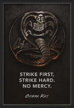 Poster Cobra Kai - Metal