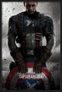 Framed Poster Marvel - Captain America